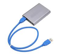 BONKZEBU Boîtier D'enregistrement Vidéo HD 4K avec Haute compatibilité, Un Bouton Muet pour Machines de Jeu, Carte de Vidéo USB pour Ordinateurs Portables Switch