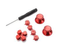 BONKZEBU Bouton en Métal de Haute qualité avec Installation Facile pour une Expérience de Jeu Améliorée pour les Joueurs (Rouge)