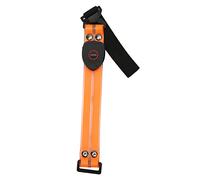 BONKZEBU Brassard LED étanche et Rechargeable, 5 Couleurs, Bande Lumineuse pour la sécurité Nocturne, Course à Pied (orange)
