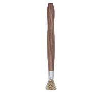 BONKZEBU Brosse Métallique en Acier, Outil de Nettoyage Professionnel de bonsaï Durable et Résistant à L'usure pour Plantes en Pot, Poignée Ergonomique pour les Amateurs de bonsaï et Débutants