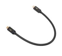 BONKZEBU Câble de Données Professionnel USB 4.0 Type C, Taux de Transfert Rapide de 40Gbps, Alimentation PD 240W pour Moniteurs D'affichage Vidéo UHD 8K, Matériau PVC (Tête droite à tête droite