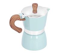 BONKZEBU Cafetière Octogonale en Aluminium, Cafetière à Structure à Deux Couches, Poignées Résistantes à la Chaleur, Facile à Nettoyer pour les Amateurs de café (#2)