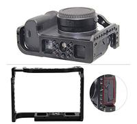 BONKZEBU Cage D'appareil Photo Robuste sans Miroir en Alliage D'aluminium avec Plusieurs Trous D'extension 1/4 '' pour EOSR, Pratique et Pratique, 1 X Cage pour Photographes Professionnels
