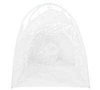 BONKZEBU Cage D'élevage de Papillons en Maille, Mini Cage à Insectes Durable pour L'observation des Plantes, Accessoire de Serre pour Enfants en PVC
