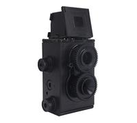 BONKZEBU Caméra de Film à Double Objectif 35 Mm DIY Classique Rétro Double Caméra TLR Construire Votre Propre Photographie Vintage Compatible avec 135 Films pour Les Amateurs de
