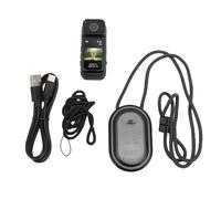 BONKZEBU Caméra de Poche Caméscope POV Portable 2,7K, 32 Go, Objectif Rotatif à 180° (Noir)