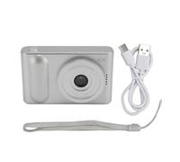 BONKZEBU Caméra Numérique 4K, 4K 48MP Haute Définition 1080p Point Numérique et Appareil Photo de Prise de Vue, Longue Durée de Vie de la Batterie Compact, pour la Photographie de Voyage (Argent)