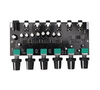 BONKZEBU Carte de Mixage de Son Stéréo 4 Voies, Amplificateur de Casque 3,5 Mm pour les Amateurs de Musique Matériau : PCB Taille : 4,7 X 2,0 Pouces