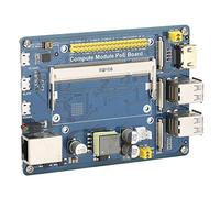 BONKZEBU Carte D'extension POE pour, Module Pratique et Polyvalent pour des Fonctionnalités Améliorées, pour les Passionnés de Technologie, PCB 100% neuf. (Carte d'extension du module de calcul)