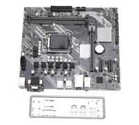 BONKZEBU Carte Mère pour Ordinateur de Bureau, Compatible avec Processeur LGA 1200 10e Génération, PCI E 3.0 M ATX avec 2 DDR4 64 Go, 4 Interfaces III,
