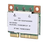 BONKZEBU Carte sans Fil BCM94360HMB 1300M Interface Mini PCI-E Double Bande 2,4 G/5,8 G Prise en Charge Bluetooth 4.0, Connexion Stable pour Hackintosh, Lecteur Gratuit WiFi pour Ordinateur Portable