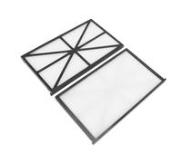 BONKZEBU Cartouche Filtrante pour Nettoyeur de Piscine Robotique 2 Pièces, Panneau de Remplacement à Haute efficacité au Charbon Actif avec Matériau Pet PP Durable, pour Tigershar
