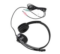 BONKZEBU Casque avec Microphone Rotatif, Haut-Parleur HiFi de qualité pour Les Appels Vidéo, sensibilité de -45 DB, Idéal pour Les Joueurs