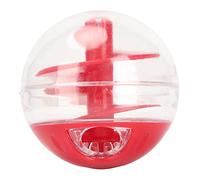BONKZEBU Cat Trect Dispensing Ball, Morsure Résistante Interactive Pet Slow Feeder Puzzle Ball for Kitten, Pet Intelligence Training Ball, Contrôle du Poids Feeder Cat, Boule de
