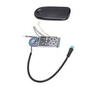 BONKZEBU Circuit imprimé de Tableau de Bord de Scooter électrique, Affichage Efficace en Temps Réel pour F20 F25 F30 F40 Kickscooter BT pour L'équitation en Extérieur ABS, PVC