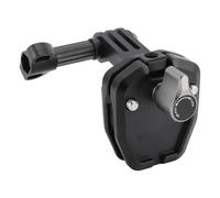 BONKZEBU Clamp/Holder de Montage pour Pare-brise de Moto, Caméra D'action, Force de Serrage Ultra Forte, Support en Alliage D'aluminium pour GO, Ace Pro, Filetage 1/4 Pouces