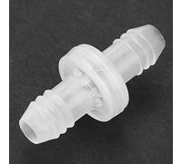 BONKZEBU Clapet Anti-retour en Ligne Unidirectionnel Haute Température 3/8" 10 Mm pour Utilisation Industrielle de Purification D'air de Gaz de Carburant, Matériau d'étanchéité en Coque PP/VITON