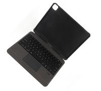BONKZEBU Clavier sans Fil pour Tablette iOS 12,9 Pouces Noir, étui de Protection Durable, Découpes Magnétiques Précises pour Le Travail de Bureau, Les études Scolaires, Cuir PU, Matériau ABS