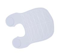 BONKZEBU Collier de Coupe de Cheveux de Salon, Collier de Teinture de Cheveux, Cape de Coupe de Styliste de Salon de Coiffure pour la Coloration des Cheveux de Salon de Coiffure, Protection (Gris)