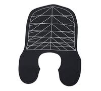 BONKZEBU Collier de Coupe de Cheveux de Salon, Collier de Teinture de Cheveux, Cape de Coupe de Styliste de Salon de Coiffure pour la Coloration des Cheveux de Salon de Coiffure, Protection (Noire)