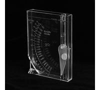 BONKZEBU Compteur de salinité d'eau de Mer, Dispositif de Mesure Précis pour Aquarium de Coraux, Aquaculture pour Eau Chaude 20-30 ℃, Plastique comme sur l'image