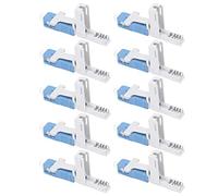 BONKZEBU Connecteur Rapide de Fiber Optique SC/UPC, 10 Pièces, Perte D'insertion Haute Performance 0,2db pour le Polissage de du Câble à Fiber Optique SC//UPC