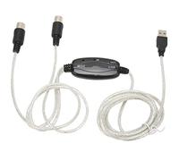 BONKZEBU Convertisseur de Câble USB vers MIDI Professionnel 16 Canaux pour les Amateurs de Studio de Musique