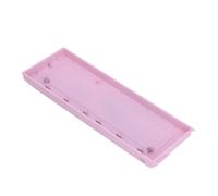 BONKZEBU Coque de Clavier de Jeu Mécanique 60% - Boîtier de Clavier Robuste en Alliage D'aluminium pour Woot60HE - Kit D'installation Complet Inclus (Rose)