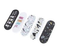 BONKZEBU Coussinet de Gel Réglable à Plusieurs Niveaux pour Support de Téléphone Intelligent | Anglais/Fleurs/Chien/thé au Lait/Chat | Silicone | 5 Pièces Stick | Scène Applicable : Les