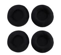 BONKZEBU Coussinets d'oreille en Mousse à Mémoire de Forme en Velours de qualité Supérieure Coussins de Remplacement Doux et Confortables pour écouteurs MDR DS7000 RF6000 MA300 CD470 (Noir)