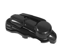 BONKZEBU Couvercle D'engrenage de Chaîne de Moto en Fiber de Carbone, Protection pour NMAX 125 155, Look élégant