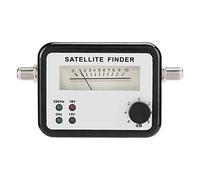 BONKZEBU Détecteur de Signal Satellite Numérique, Réglage Facile du Détecteur de Satellite au Design Minimaliste en Bande C, Détecteur de Signal Satellite Compact et Léger, avec Affichage