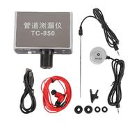 BONKZEBU Détection de Fuite d'eau, Détection de Fuite de Canalisation Souterraine à Double Sonde avec Amplification Sonore 20 000x et écouteurs, pour Conduites d'eau, Tuyaux de Ciment en