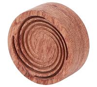 BONKZEBU Diffuseur D'huiles Essentielles en Bois, Boîte D'aromathérapie Portable, Salon de Détente pour Voyage, Bois de Rose Rouge (#3)