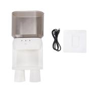 BONKZEBU Distributeur de Bain de Bouche à Technologie de Capteur Intelligent, capacité de 600ml, 3 Vitesses, pour la Salle de Bain à Domicile