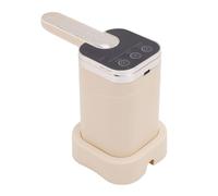 BONKZEBU Distributeur D'Eau Automatique, Pompe à Eau Potable électrique Portable pour la Maison, le Camping, les Voyages, le Bureau, Bec Pliable pour Bouteille de 5 Gallons, Matériaux Sûrs de (Beige)