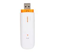 BONKZEBU Dongle USB sans Fil, Installation Automatique, Prise en Charge de 8 Go de Données, Mini Adaptateur WiFi USB avec Emplacement pour Carte Flash Trans