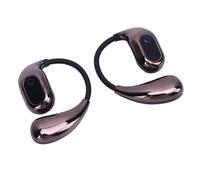 BONKZEBU Écouteurs avec Traducteur de Langue en Temps Réel, Appareil Bidirectionnel, 144 Langues, Mode Casque Confortable pour Apprendre Les Appels, Batterie Li-ION, 5 Heures de Lecture (Noir)