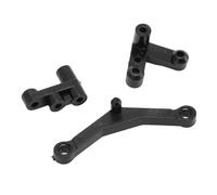 BONKZEBU Ensemble de Direction de Voiture RC, Ensemble de Direction Haute Performance pour Modèles HS 1:18, Pièces de en Plastique pour Remplacement, Outil Pratique pour Les Amateurs de RC