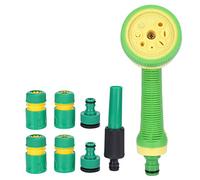 BONKZEBU Ensemble de Pulvérisateur D'eau de Jardin Haute Pression avec 8 Modes de Pulvérisation pour le Lavage de Voiture, Arroseur D'irrigation, Kit de Pulvérisateur D'arrosage 5,3"x 7,5" pour