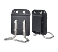 BONKZEBU Étui à Marteau Multifonctionnel en Acier Inoxydable, Facile à Utiliser, Clamp/Holder de Ceinture, Support de Marteau pour Les Travaux de Menuiserie et d'entretien