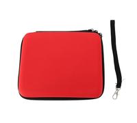 BONKZEBU Étui de Transport pour 2DS, 8 Emplacements pour Cartes de Jeu, Coque Rigide de Protection pour Console de Jeu, Sangle élastique Intégrée, étui de Transport pour Accessoires de