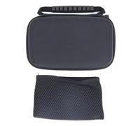 BONKZEBU Étui de Transport pour 3DS 2DS XL Étui de Rangement de Voyage de Protection Dur en Nylon Durable avec Une Poignée de Créneaux de Jeu pour Les Accessoires de Console de Jeu Noir