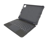 BONKZEBU Étui pour Tablette avec Rétroéclairage RVB, Clavier sans Fil, étui de Protection Magnétique pour Tablette iOS avec pavé Tactile pour Air 4/5 10,9 Pouces, Pro 11 Pouces 2022 pour Voyageurs