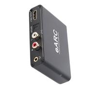 BONKZEBU Extracteur Sonore d'arc d'oreille, HD Interface Multimédia Optique, Adaptateur d'arc HD Multimedia de Sortie 3,5 Mm pour L'amplificateur de Haut-Parleur HDTV, Extracteur,