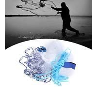 BONKZEBU Filet de Pêche en Nylon Monofilament, équipement de Pêche à Lancer à la Main pour Lacs et Océans, 2.4m (2.chm)