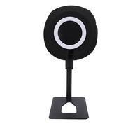 BONKZEBU Filtre Anti-vent pour Microphone Professionnel, Mousse Insonorisante à Cinq Côtés Scellée pour Microphones à Condensateur, Espace D'enregistrement Silencieux, Matériau en Fer