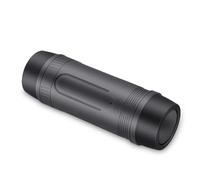 BONKZEBU Haut-Parleur Bluetooth pour Vélo, Lampe de Poche Portable étanche, Batterie Externe pour Activités de Plein Air, Gris, 1 unité