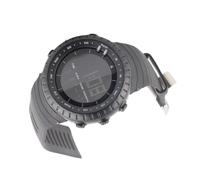 BONKZEBU HZ500 Montres électroniques Numériques étanches pour Un Usage Quotidien, Montre Multifonctionnelle de Style Militaire avec Rétroéclairage LCD, Design Confortable pour Les Sports (Noir)