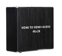 BONKZEBU Interface Multimédia HD vers Stéréo + Extracteur de Signal SPDIF pour Mise à Niveau du Haut-parleur TV 1080P